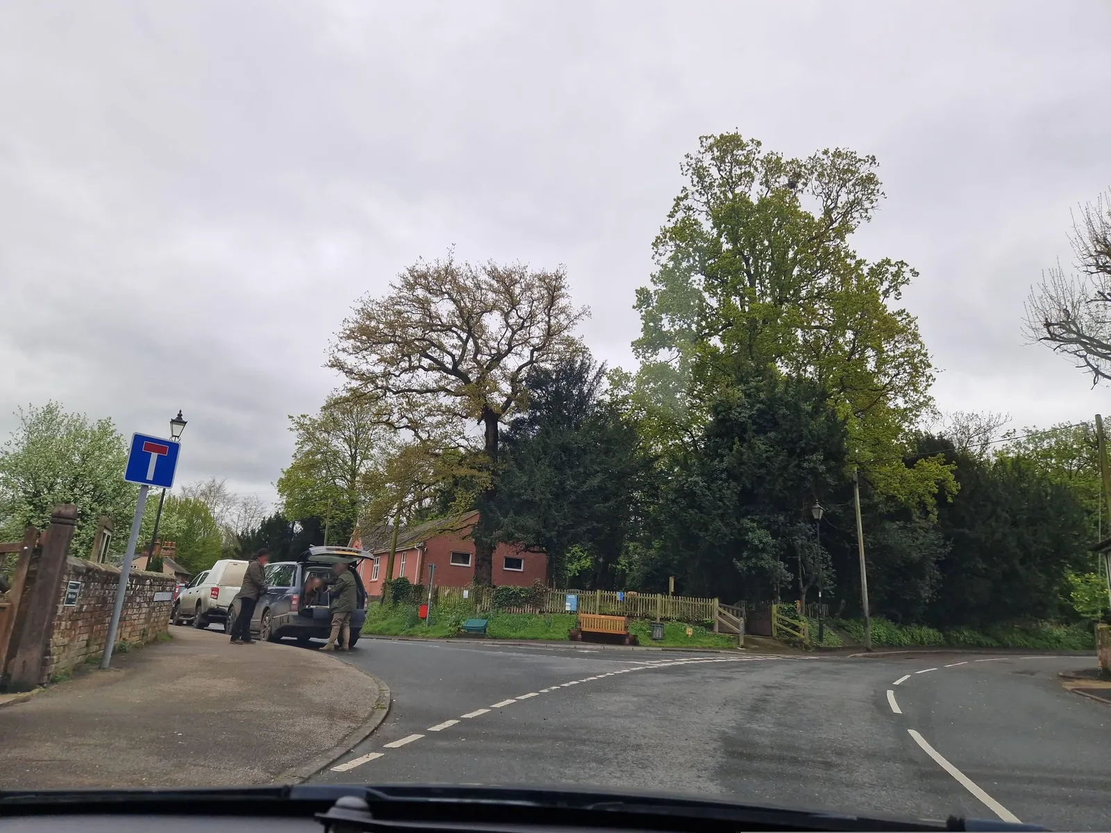 The Old Chequers — street-level view