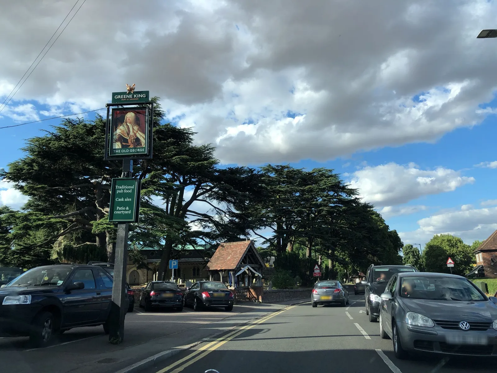 The Old George Inn — street-level view