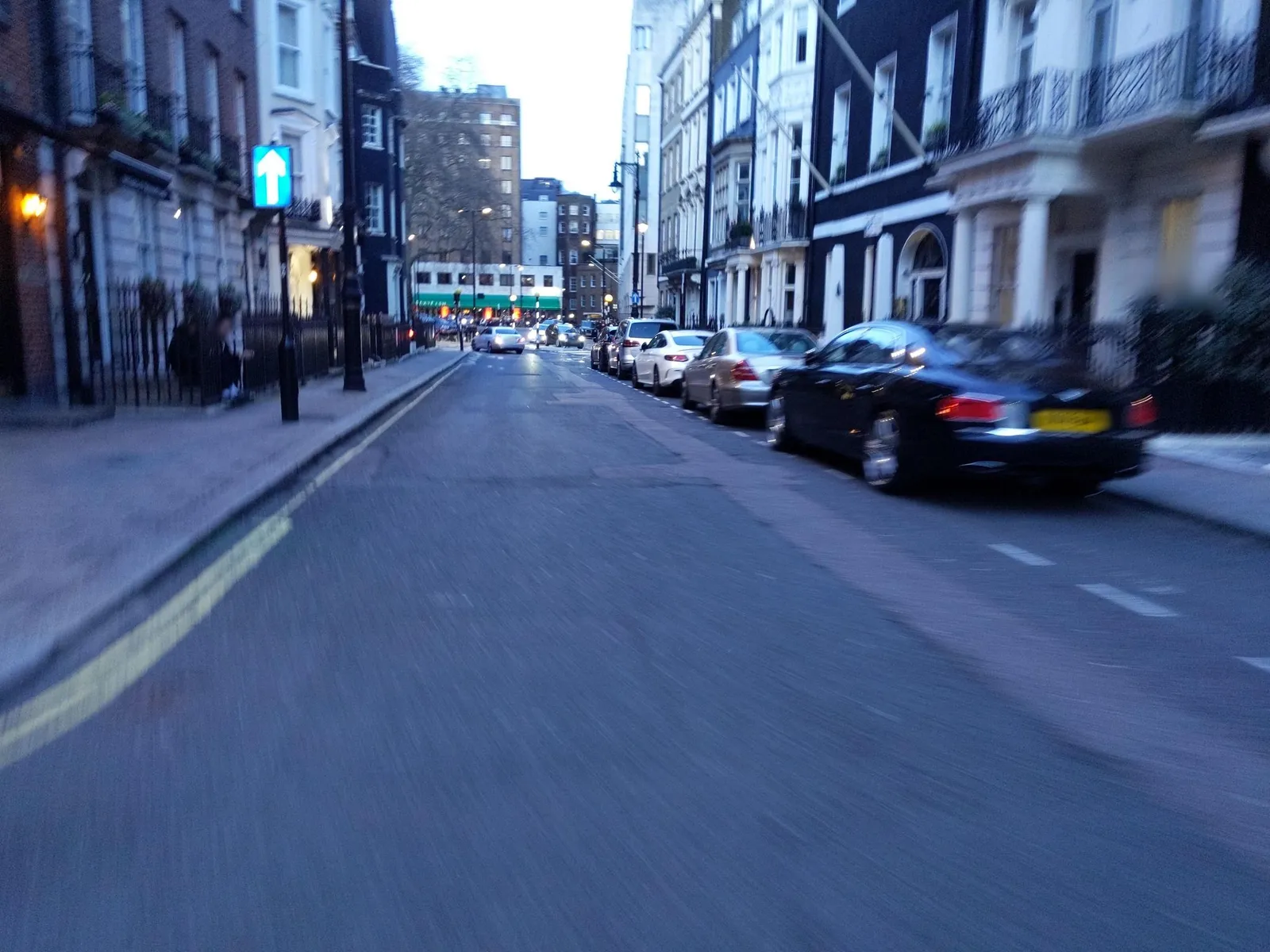 The Only Running Footman — street-level view