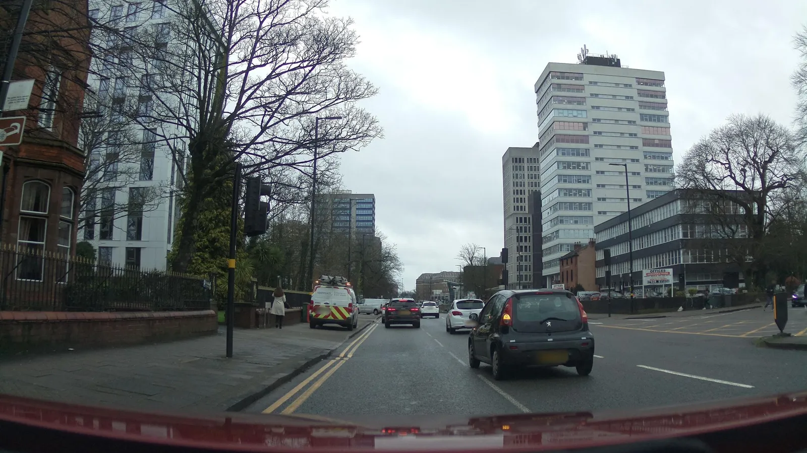 The Plough And Harrow — street-level view