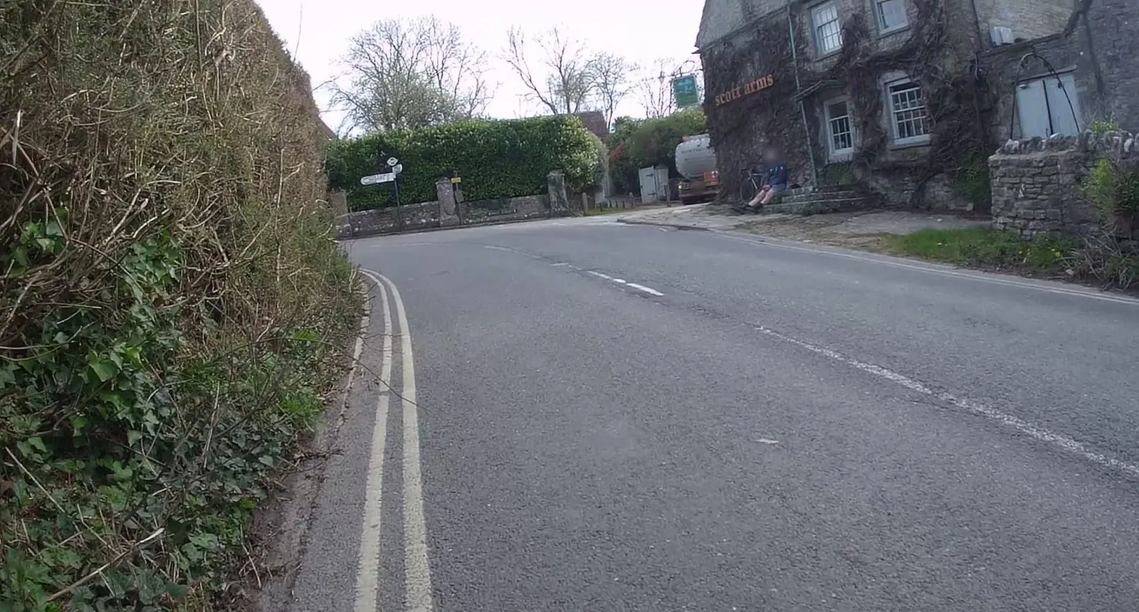 The Scott Arms, Including Outbuilding On Left — street-level view