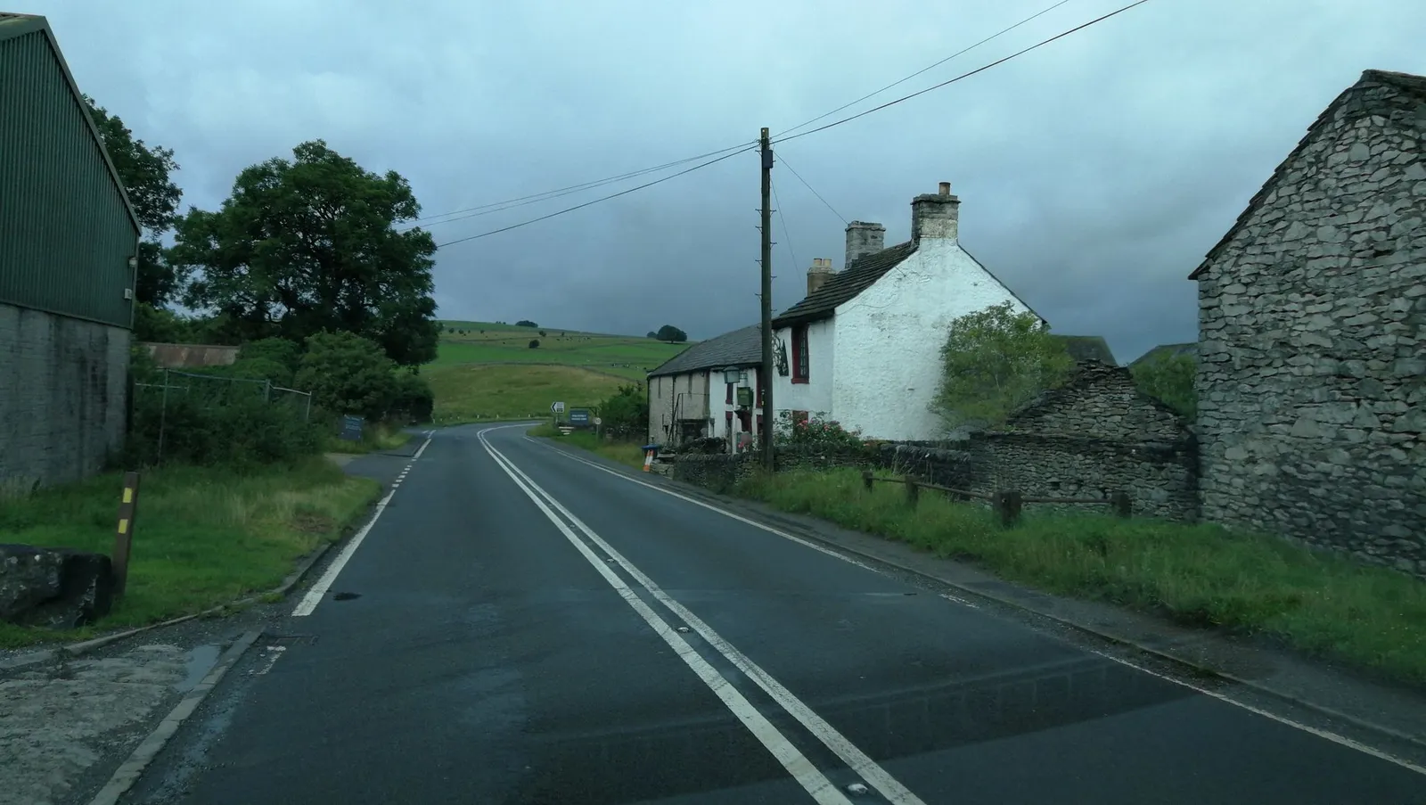 The Three Stags' Heads — street-level view