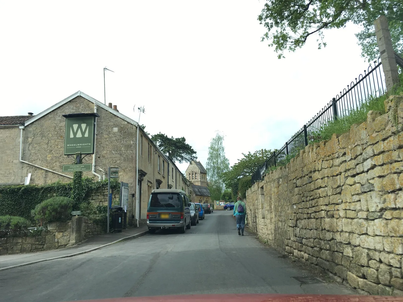 The Wheelwright's Arms — street-level view