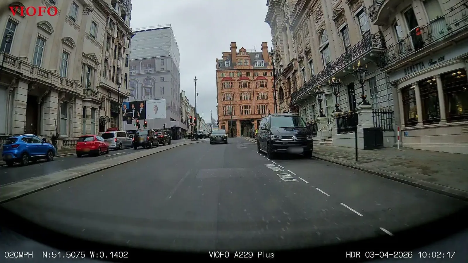 The Wolseley — street-level view
