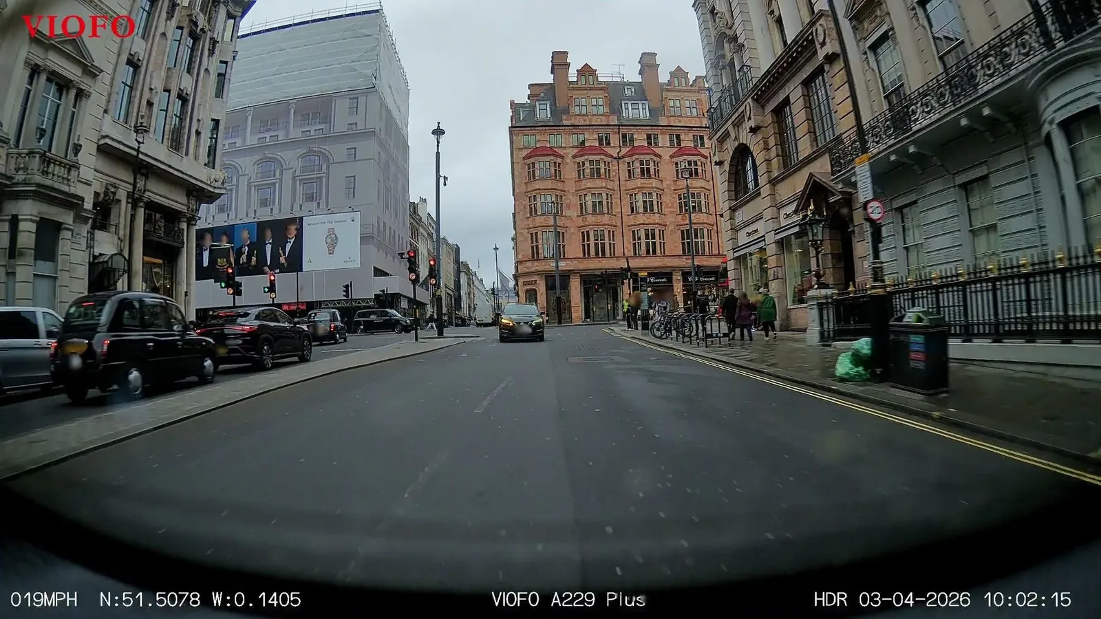 The Wolseley — street-level view