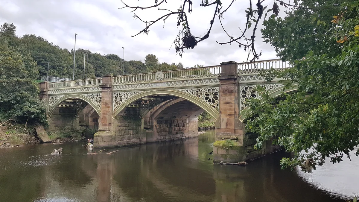 Thirlmere Aqueduct Over The River Irwell