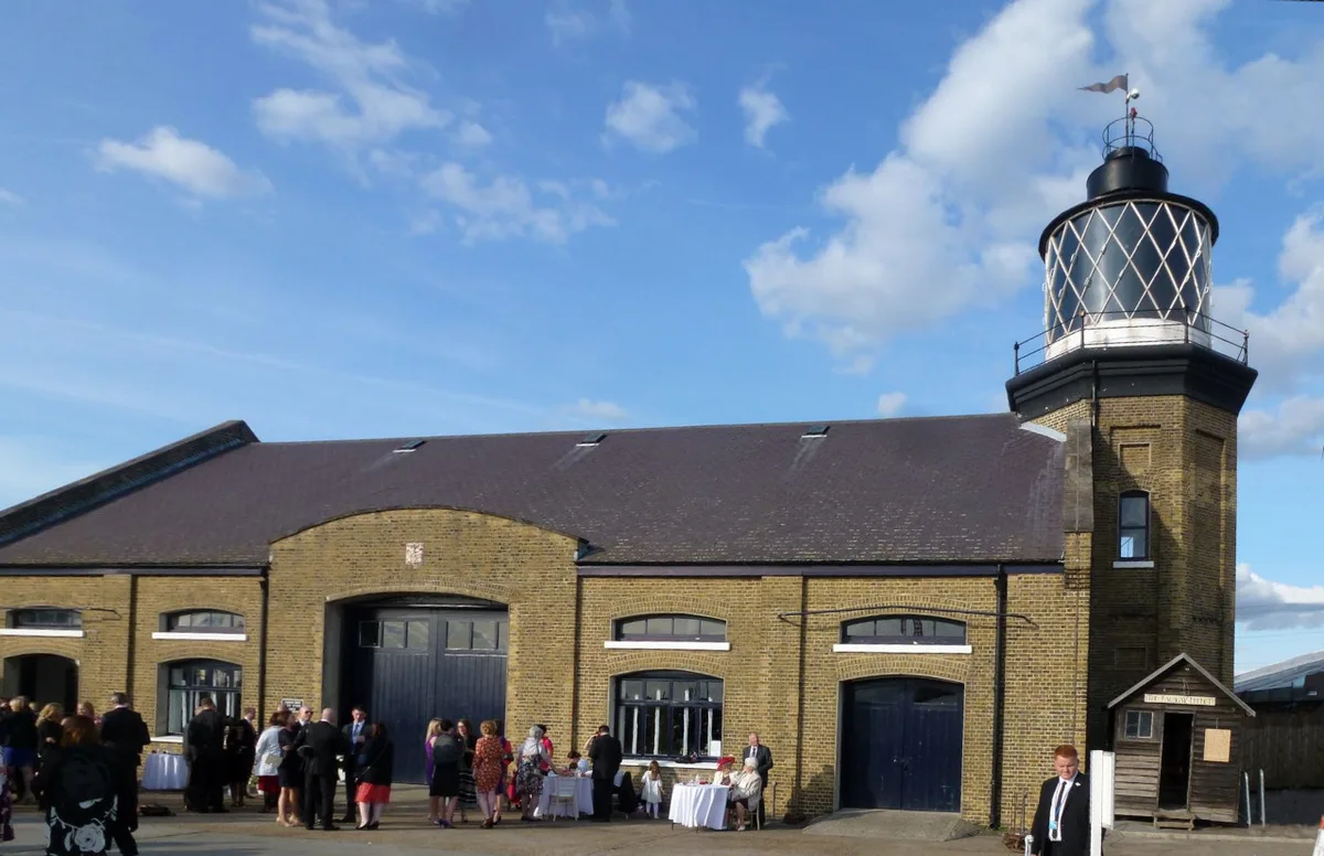 Trinity Buoy Wharf Lighthouse and Chain Locker Block