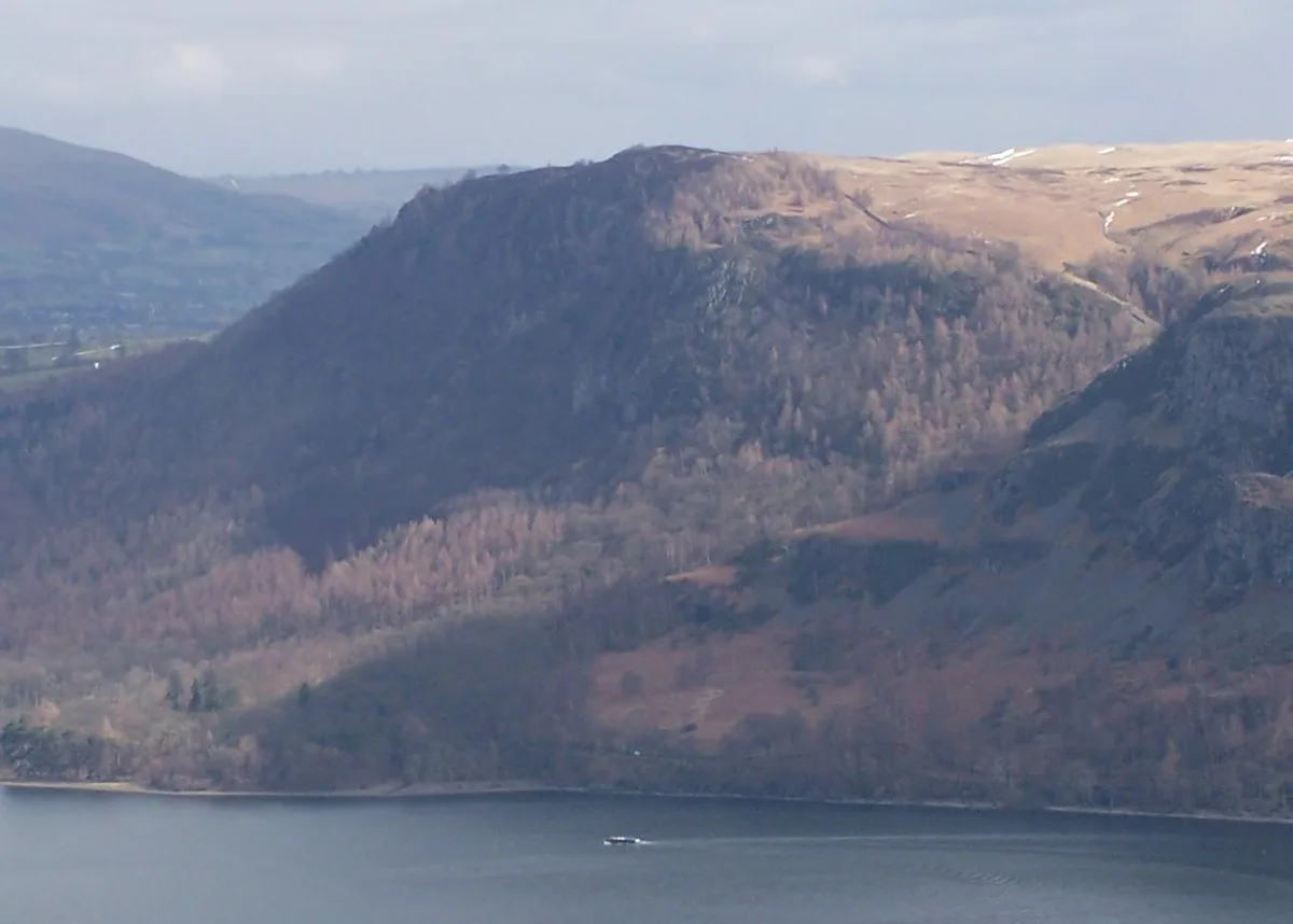 Walla Crag, mountains & hills in North East England