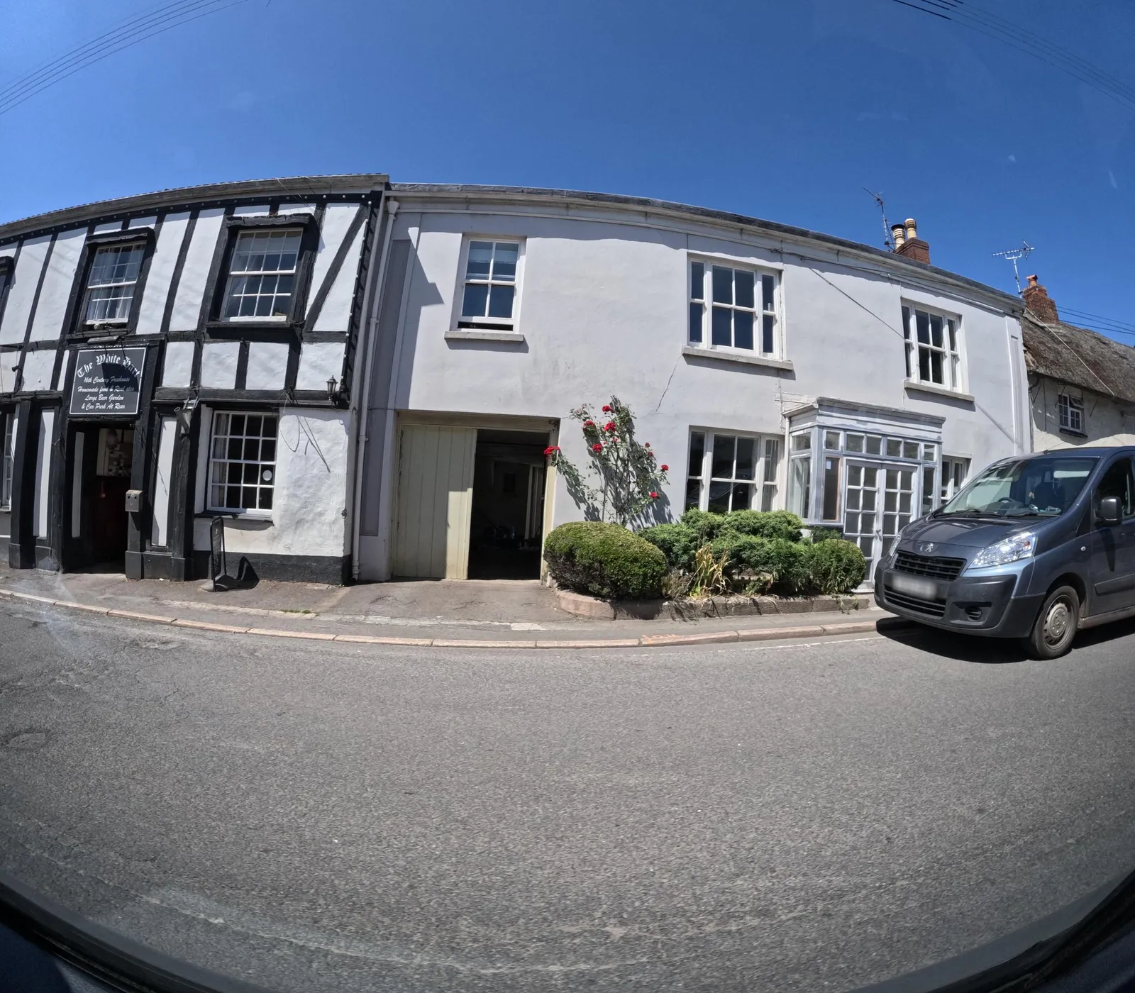 White Hart Hotel — street-level view